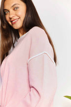 Angel Wings Contrast Detail Top Trendsi