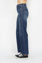 Sleek and Stylish High Waist Tummy Control Flare Jeans Trendsi