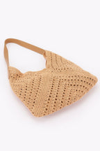 Crochet Shoulder Bag With Pouch Sleek and Stylish