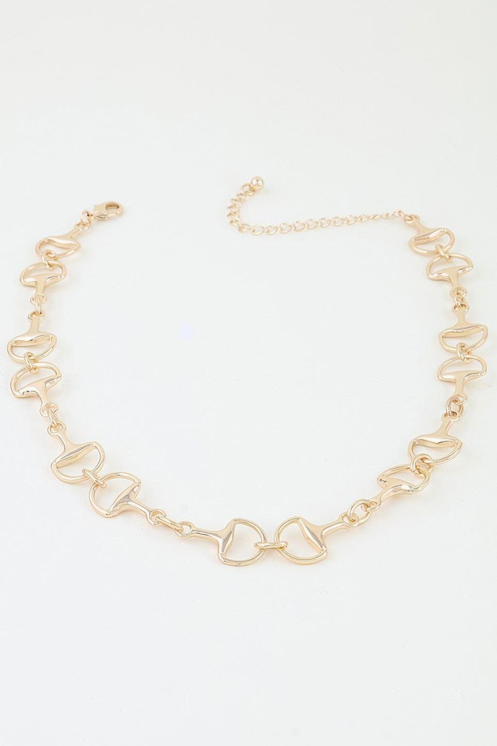 Polished Toggle Chain Choker Necklace Sleek and Stylish