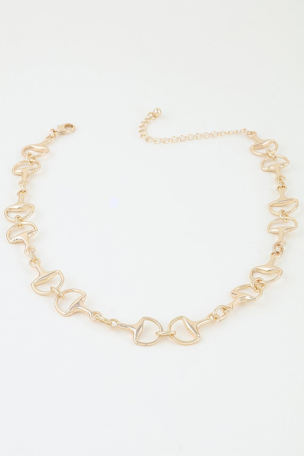 Polished Toggle Chain Choker Necklace Sleek and Stylish