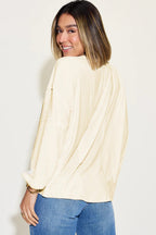 Basic Bae Full Size Ribbed Round Neck Long Sleeve T-Shirt Trendsi